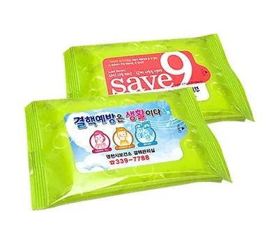 물방울그린 물티슈 10매~20매