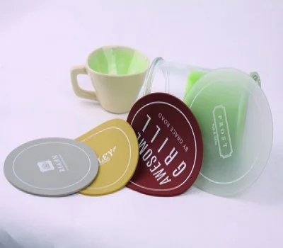 컵받침  고무코스타