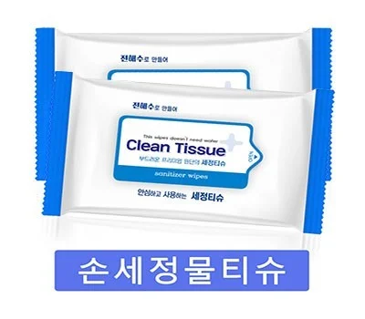 손세정 물티슈 10매