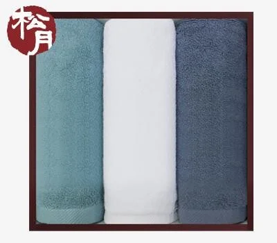 송월 항균타올 무지40 세면타월 3p