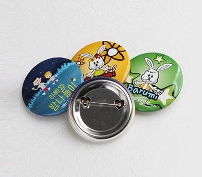 원형 핀버튼  44mm, 58mm, 75mm