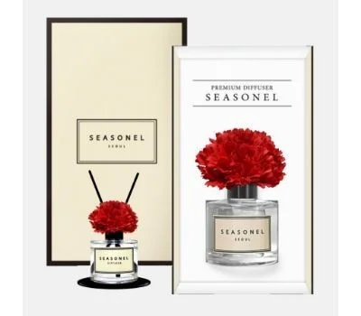 시즈넬 플라워 차량용 디퓨저 50ml 선물세트 메리골...