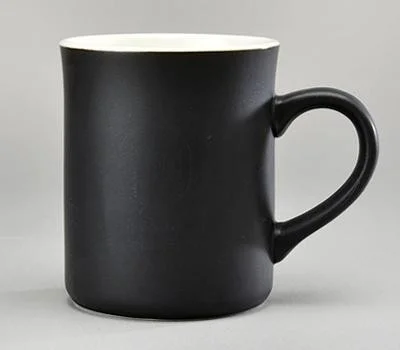 모모 무광 머그컵 블랙 345ml 12온스