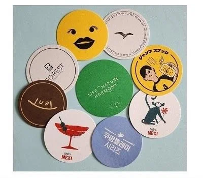 원형 코스타 컵받침 90mm