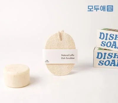 모두애 천연 루파 수세미  제로 웨이스트