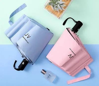 3단 자동우산 UV양우산 접이식우산