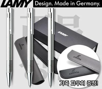 정품 라미 로고 볼펜 206 가죽파우치제공
