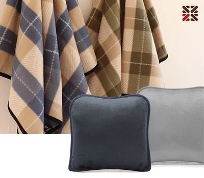 에버체크 미니아트쿠션담요