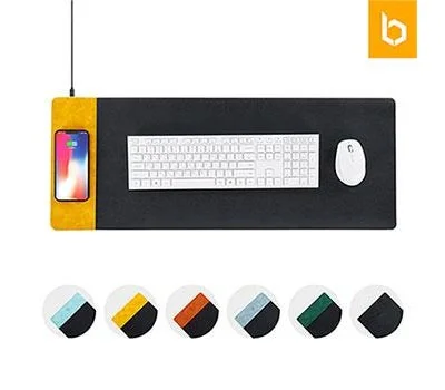 유즈비 스웨더 15W 고속무선충전 마우스 장패드