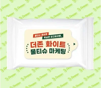 더존 화이트 물티슈 10매