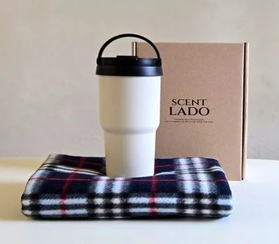 센트라도 네이처 담요 라운드 핸들 텀블러 세트