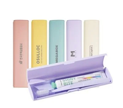 시니바이트 파스텔핏 칫솔치약 세트(국내생산)