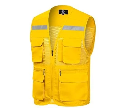 반사띠 트윌 망사 조끼 M-5XL