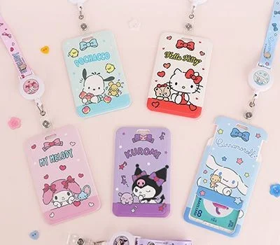 산리오릴 목걸이 교통카드지갑