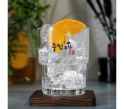 뉴욕 유리잔