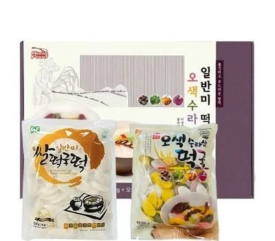 일반미떡국떡오색떡국떡 2종 세트