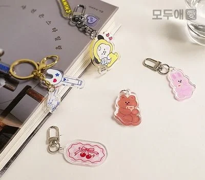 모두애 아크릴 키링 굿즈