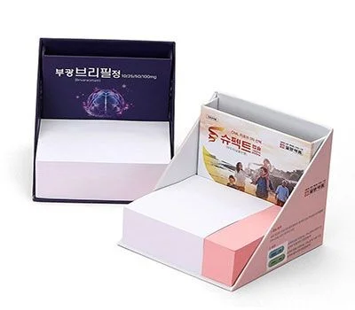 와이드 오픈 큐브메모함