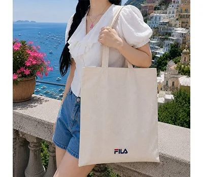 루티네 데일리 무지 캔버스백 에코백 대 34x40