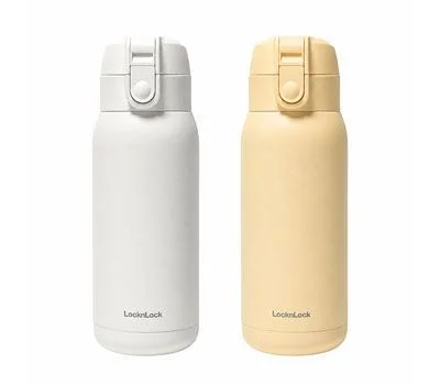 락앤락 스쿨핏 코튼캔디 텀블러 370ml 화이트,옐로...